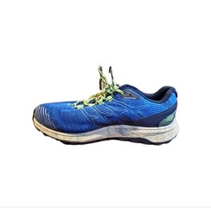 Merrell Fly Strike Blue Trail Running Shoe Men's Size 9.5 Wide Gorpcore Outdoor
